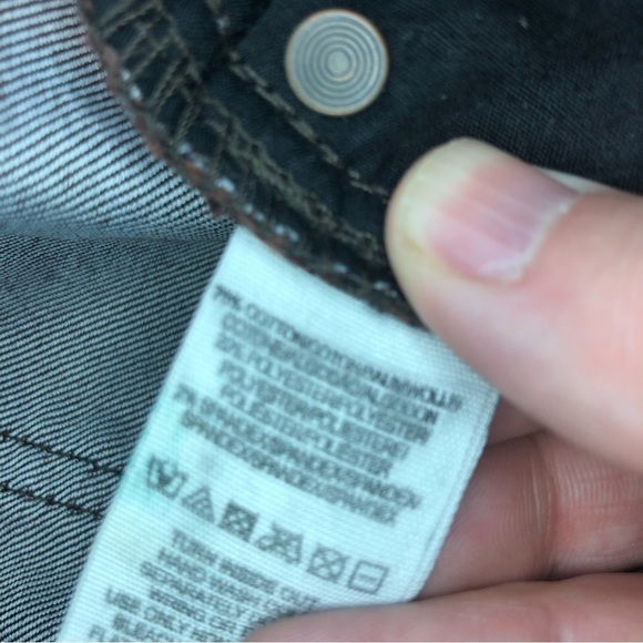 free People Womens Leopard Cheetah Print Stretch Crop Jeans Size 29 Brown 31x25 - Picture 4 of 11